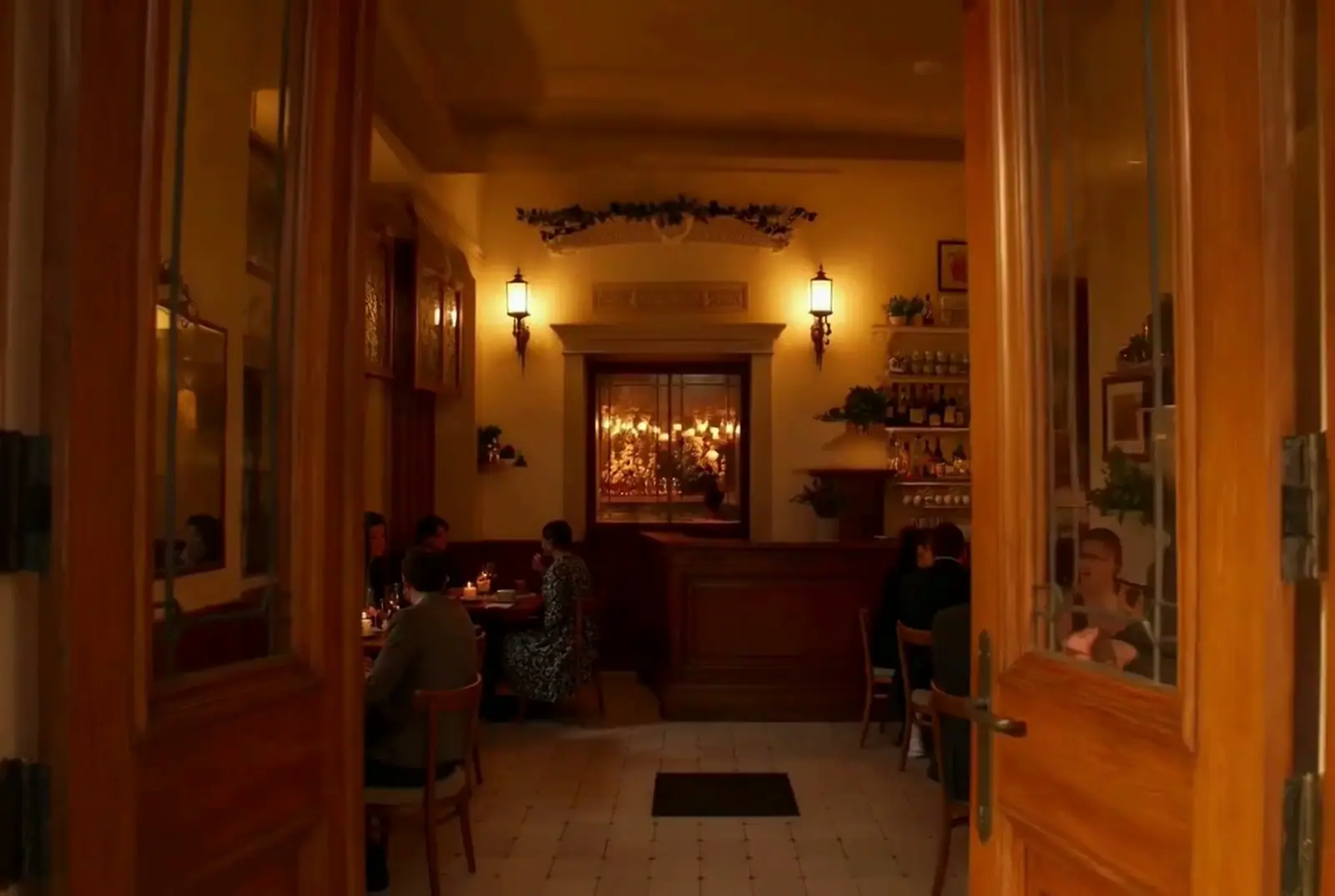 Il passaggio verso la sala